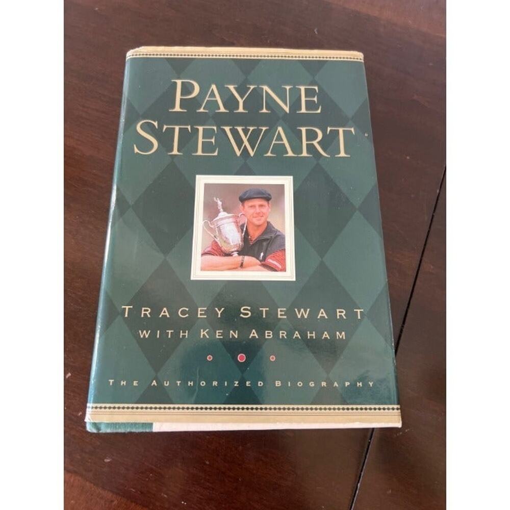 Payne Stewart Golf Book  Hardback Non Fiction Biography Golf